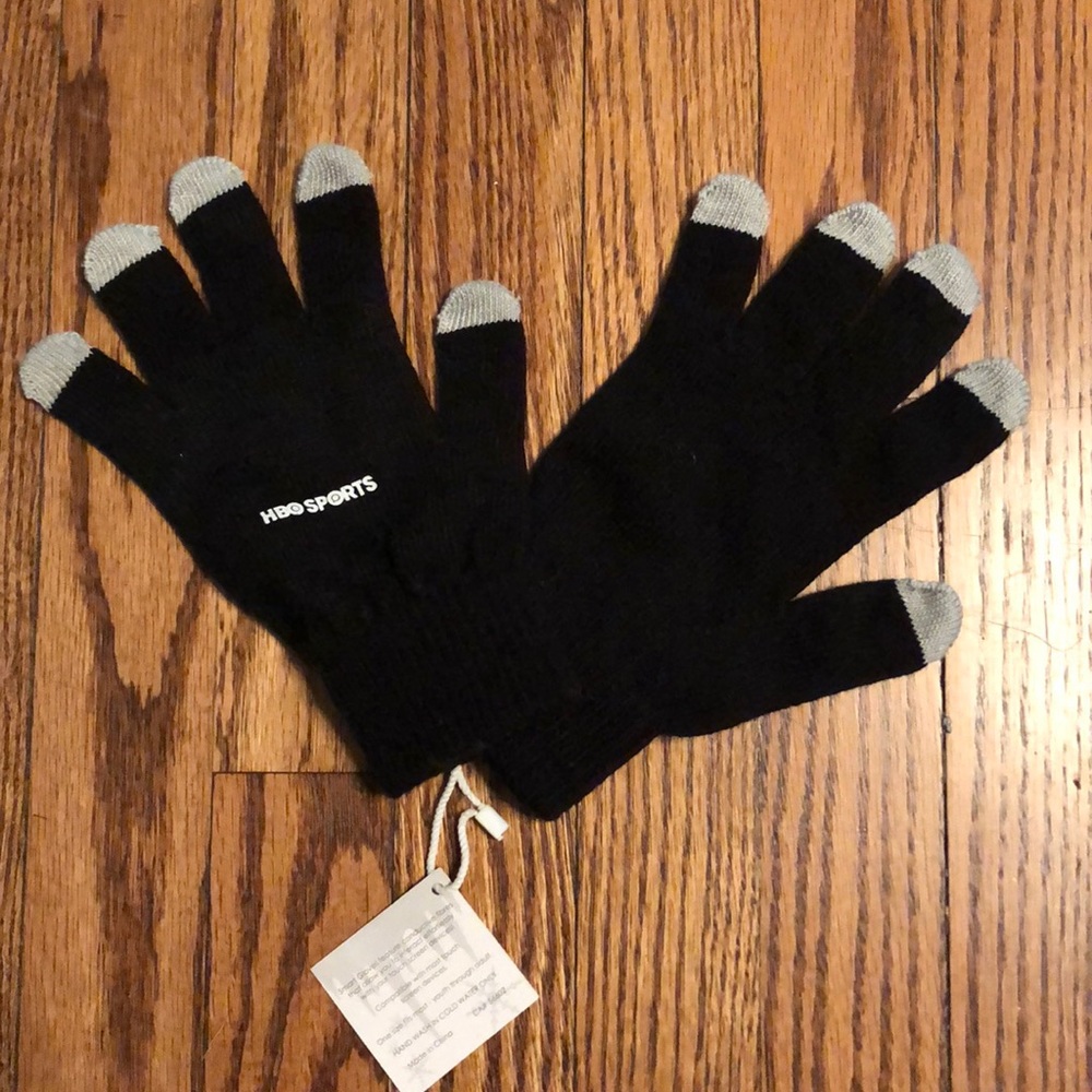 Black new smart gloves